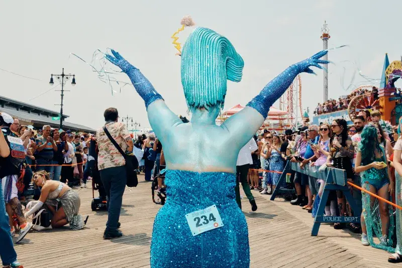 Mermaid Parade in Coney Island, Brooklyn