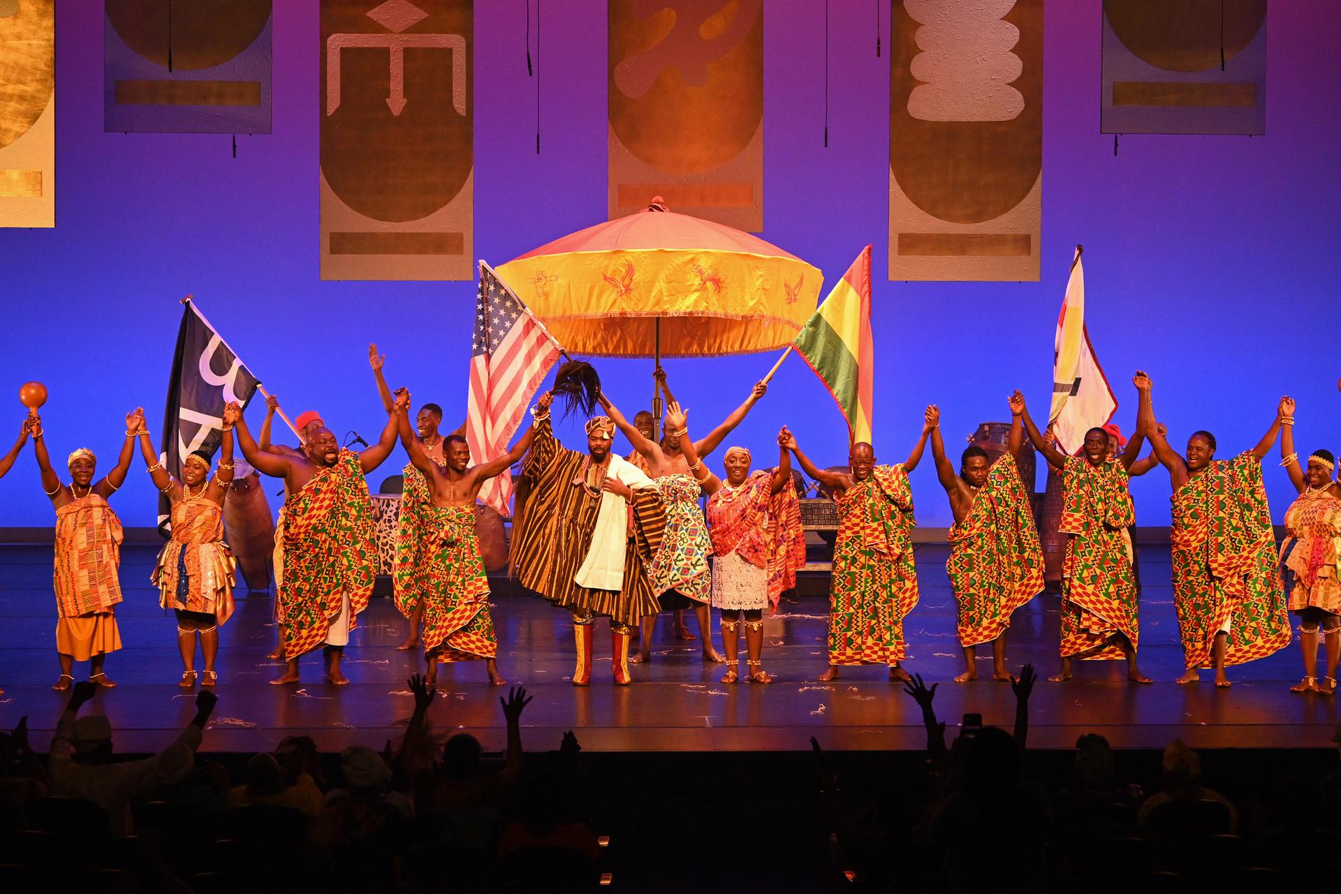 The National Dance Company of Ghana for DanceAfrica