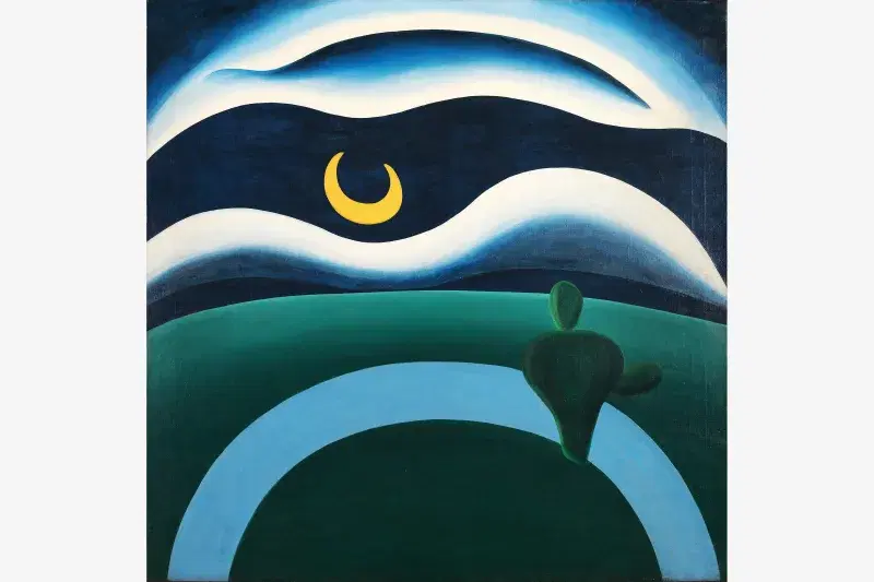 Tarsila do Amaral, "The Moon (A Lua)," 1928. Courtesy, The Museum of Modern Art