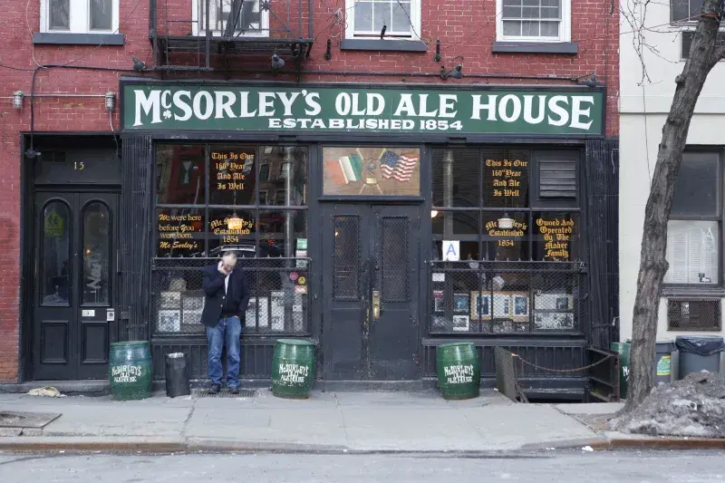 McSorley’s Old Alehouse. Photo: Kate Glicksberg