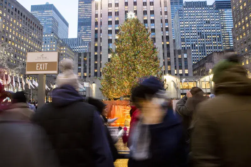 Rockefeller Center Christmas Tree. Photo: Jen Davis 