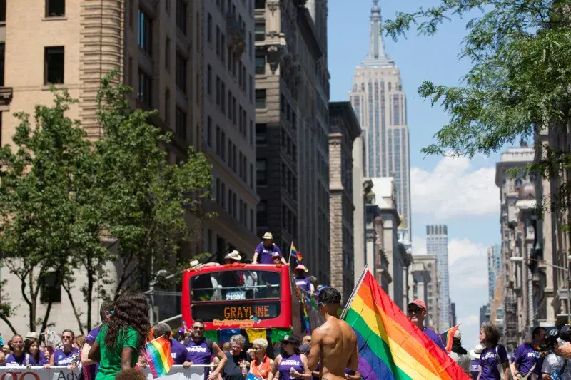 Pride March. Photo: Walter Wlodarczyk