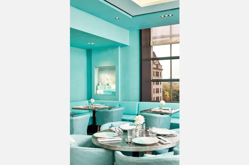 The Blue Box Cafe. Courtesy, Tiffany & Co