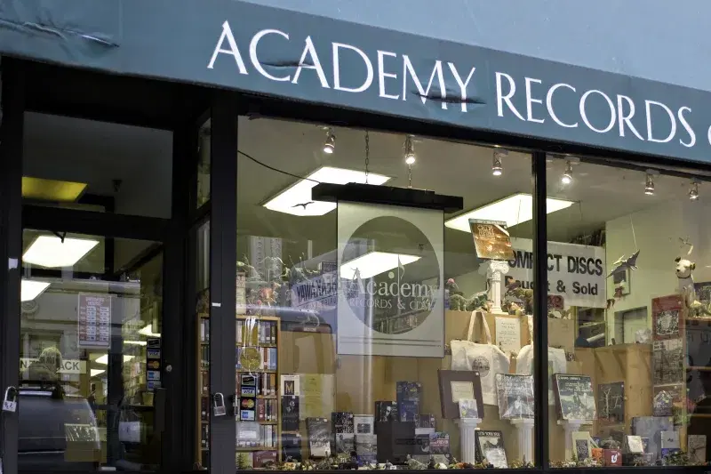 Academy Records. Photo: Joel Fisher