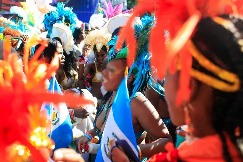 West Indian American Day Carnival in Brooklyn. Photo: Joe Buglewicz