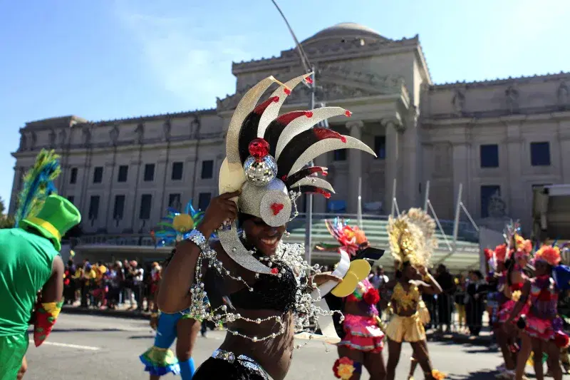 West Indian Day Parade in Brooklyn. Photo: Joe Buglewicz