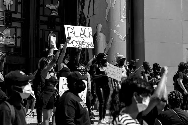 Black Lives Matter March in Brooklyn. Photo: Kolin Mendez