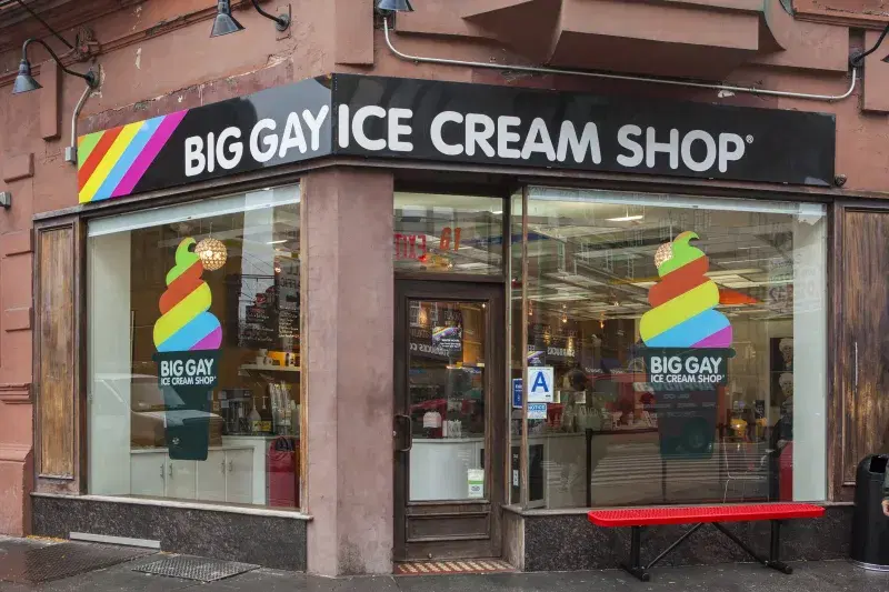 Big Gay Ice Cream. Photo: Christopher Postlewaite